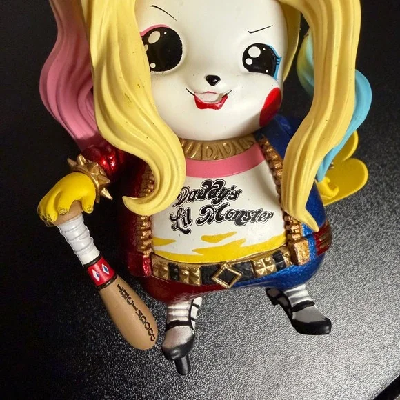 Pokemon Pikachu Harley Quinn Figure Mashup Suicide Squad Cosplay Action Figure - Picture 6 of 8